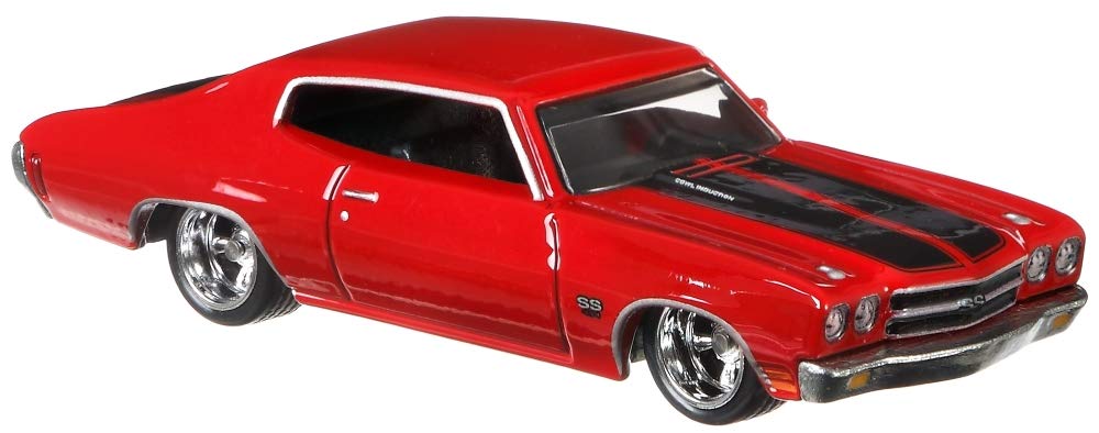 

Hot Wheels Fast Furious Премиум Ассортимент 1970 Chevrolet Chevelle SS Красный & [GBW90] красный