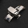 Stainless Steel Wear Resistant Watchband Buckle Watch Strap Clasp Replacement Accessory(14MM )