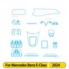 Für Mercedes Benz MB W214 E-Klasse 2024 Getriebe Navigationsbildschirm Automobil Innenraum TPU Schutzfolie Kratzfester Aufkleber