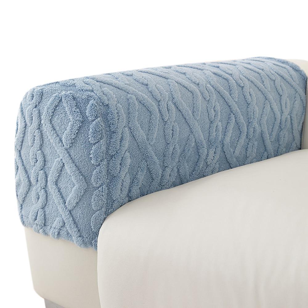 

Stretch Sofa Cover Anti Slip Couch Arm Protector Sofa Armrest Cover for Home Furniture Decor синій