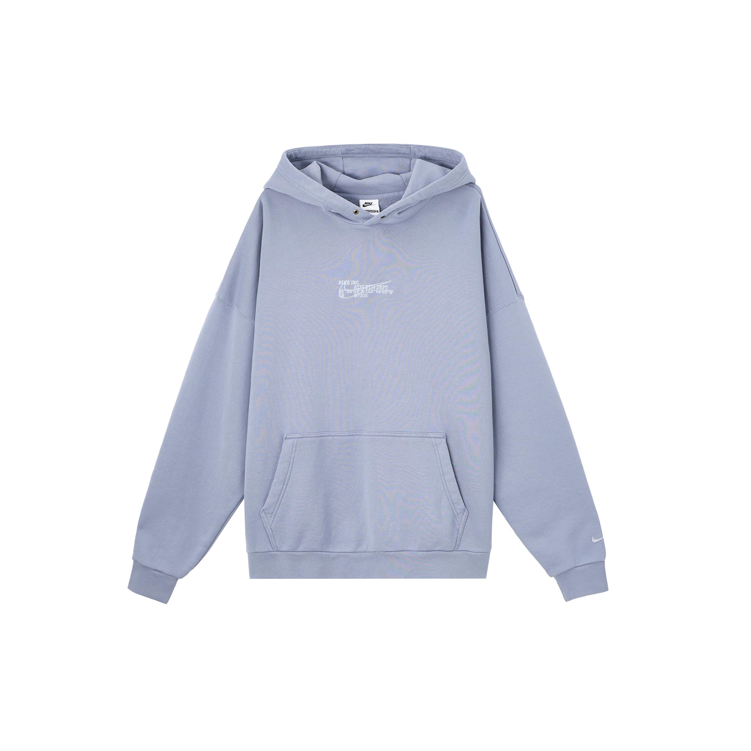 

New Nike SportswearClub FT OS PO HDY OPP1 Sweatshirt Men s Blue HV4722-493 M