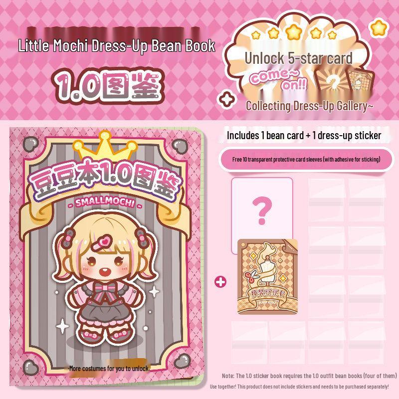 Little Mochi 6.0 Outfit: Complete Children's DIY Miniature Scene Decoration Sticker Set