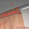 2D FLAT PRINTING 2pcs Curtains (Without Rod) Floral Elegance in Pink (2) April Fools is Day holiday curtains Polyester Curtains