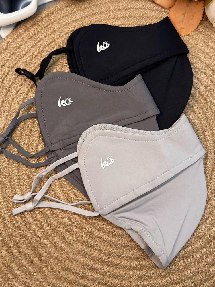 Thin Sunscreen Face Scarf Ventilate Ice Silk Mask Cover Veil Comfortable Eye Protection Gini Golf For Summer Strong Sunshine