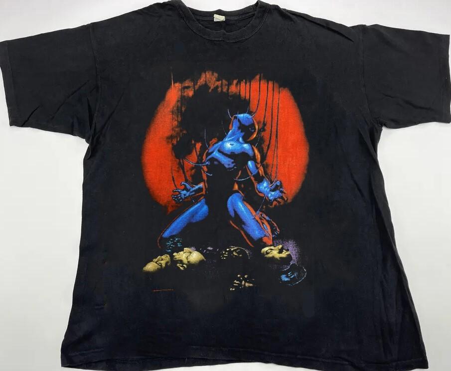 1994 Meat Loaf Metal Band T-Shirt unisex klassisch Retro schwarzes T-Shirt QT1859
