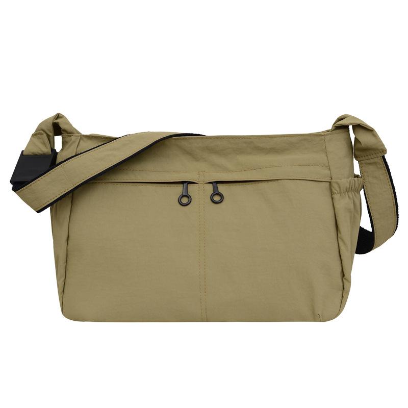 

Fashionable simple nylon bag new large capacity casual versatile shoulder bag workwear style crossbody bag women s commuter bag 34 * 23* 18