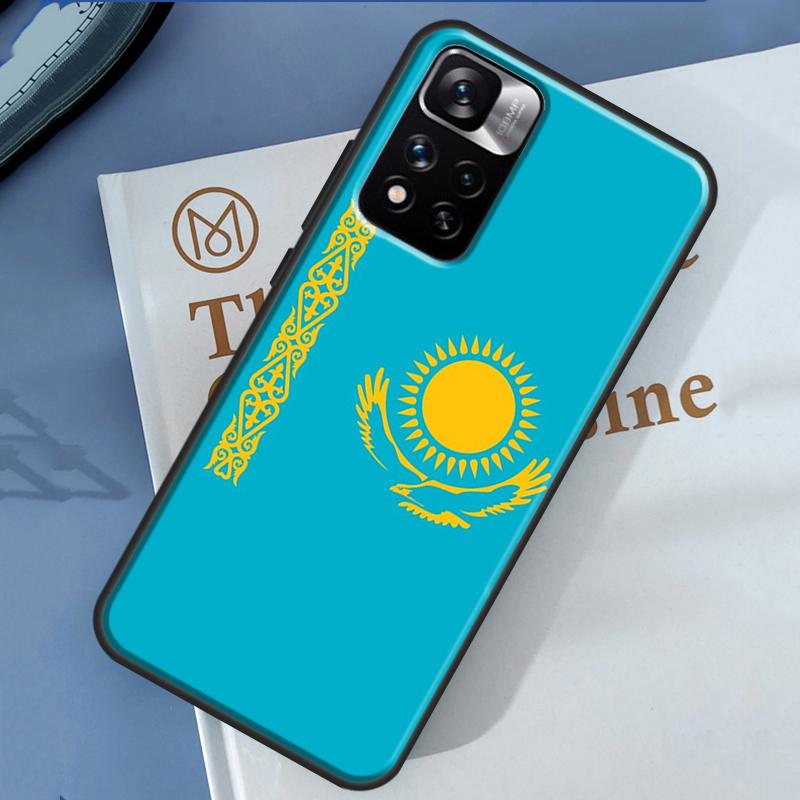 Kazakhstan flag Case For Xiaomi Redmi Note 13 12 11 9 10 14 Pro 9S 10S 11S 12S Redmi 14C 10C 12C 13C Cover