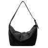 Premium messenger bag women's 2025 new retro niche large-capacity simple shoulder dumpling bag