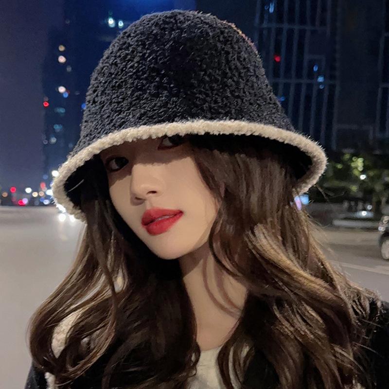 Hat Season Versatile Washbasin Hat Fashion Bucket Hat Bag Head Warm Foreign Accessories
