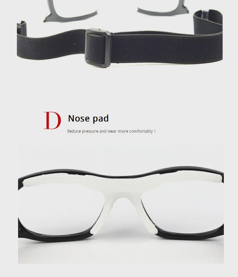 Ochelari de protecție sport profesionali rezistenți la impact pentru baschet și fotbal american