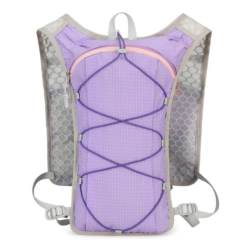 Waterproof Nylon Hydration Backpack Lightweight Multi-functional Large Capacity Bag for Running and Cycling