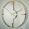 Light Gold Metal Wall Clock