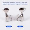 6pack Enclosed Guitar Tuning Pegs Electric Guitar Machine Head Metal Tuners for Easy Handling