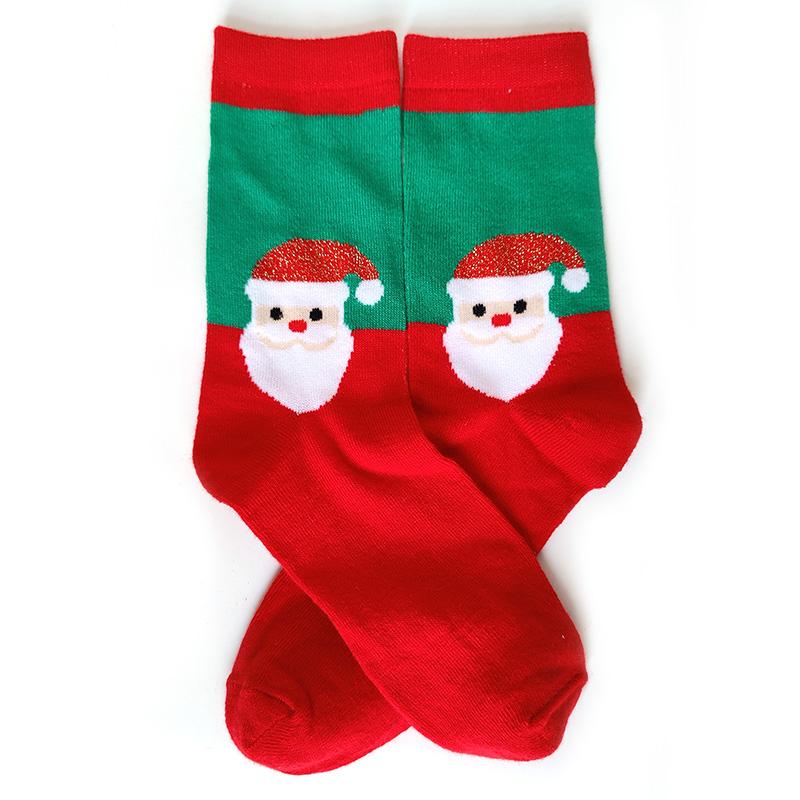 Women Socks Casual Winter Christmas Socks Thickened David's Deer Socks Cotton Cartoon Warm Lady Christmas Socks Gift Elk Socks