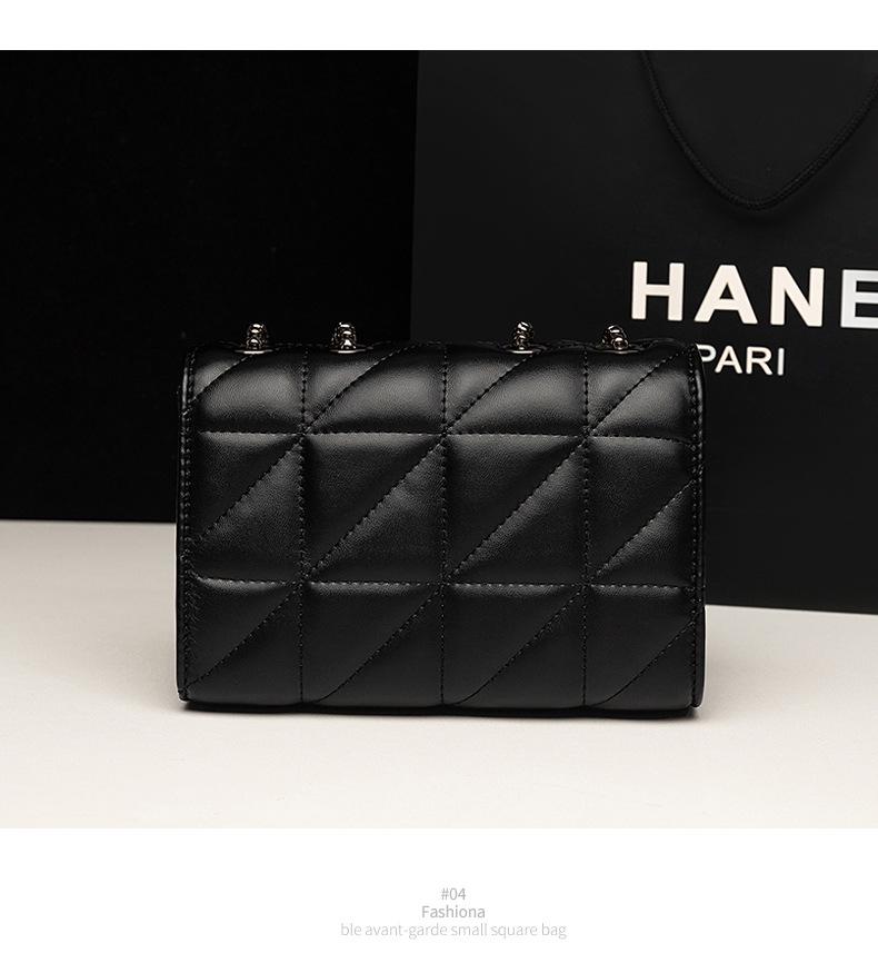 Taoyin 2024 Women's Urban Elegant Quilted Crossbody Diamond Pattern Bag