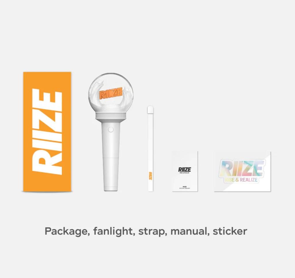RIIZE OFFICIAL FANLIGHT official lightstick Rise Penlight shipping [Official Japan] [Same-day available]