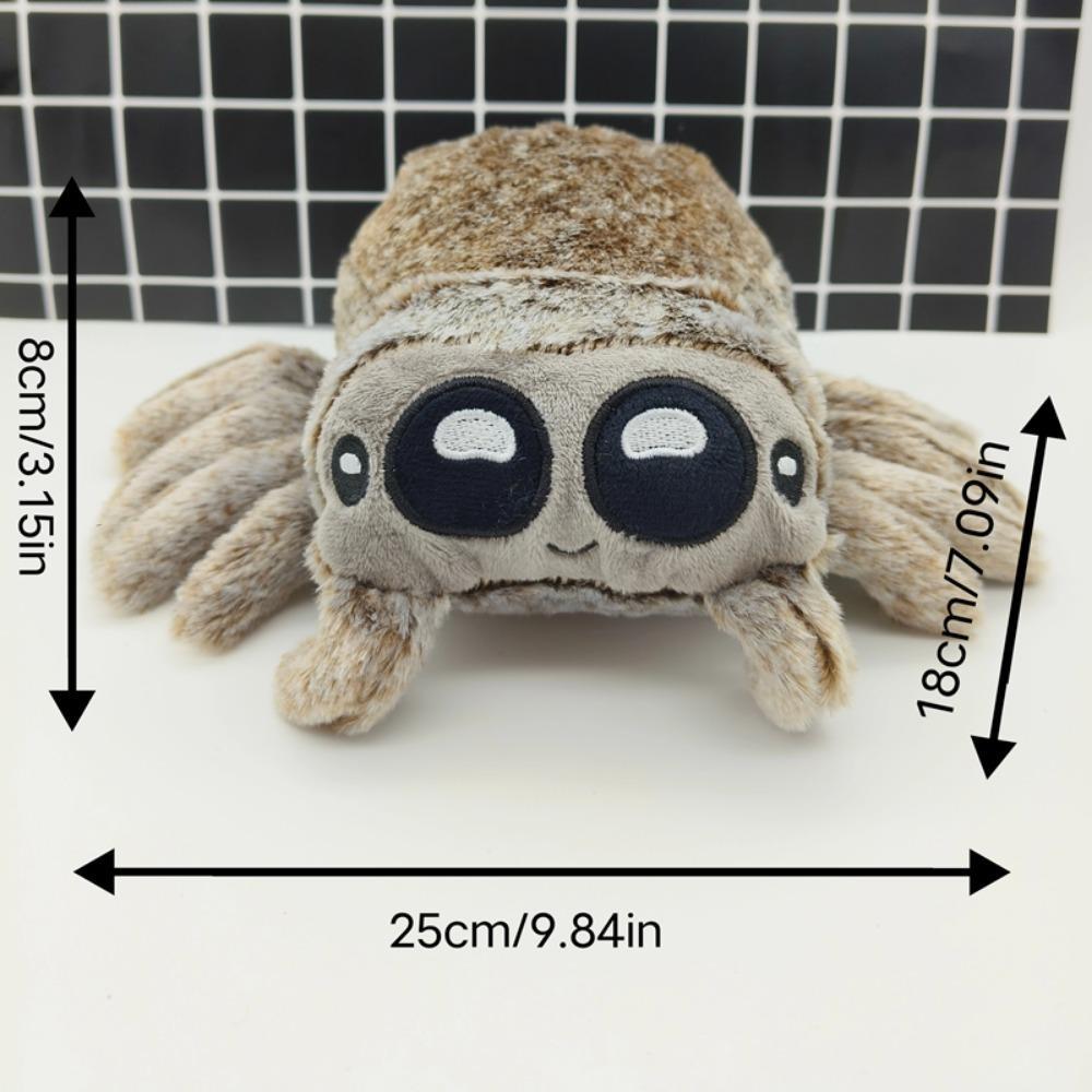 1 Cute Spider Doll, Simulation Spider Plush Toy, Gift for Boys and Girls