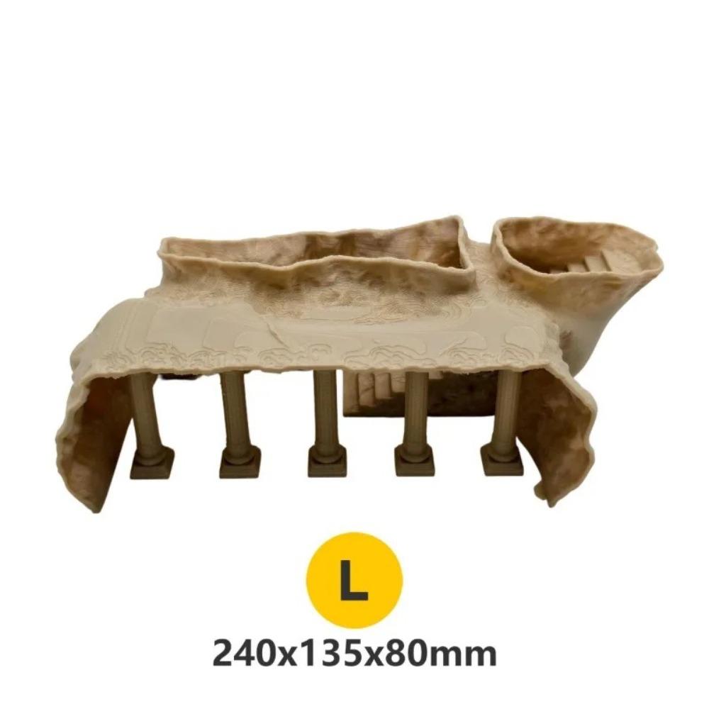 3D Печать Акваскейпинг Декор Форма Пещеры Пещера Укрытие для Рыб Прочная Пещера для Аквариума Декор для Аквариума