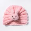 European & American Kids' Knit Wool Winter Hat - Cute Rabbit Cartoon Beanie