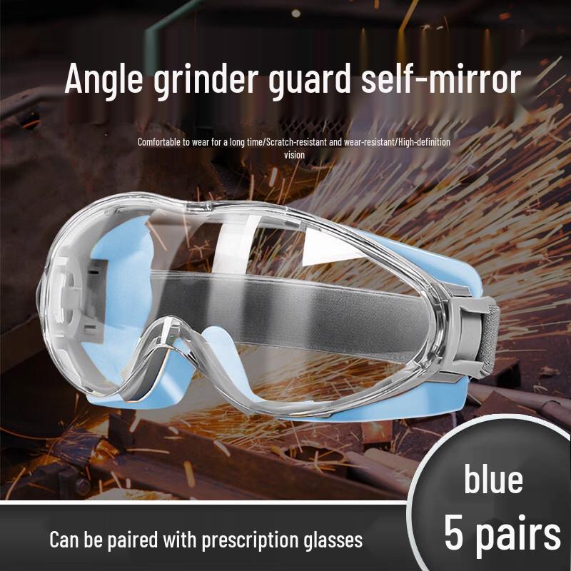 Alliance Reinforced Safety Goggles (5-Pack)