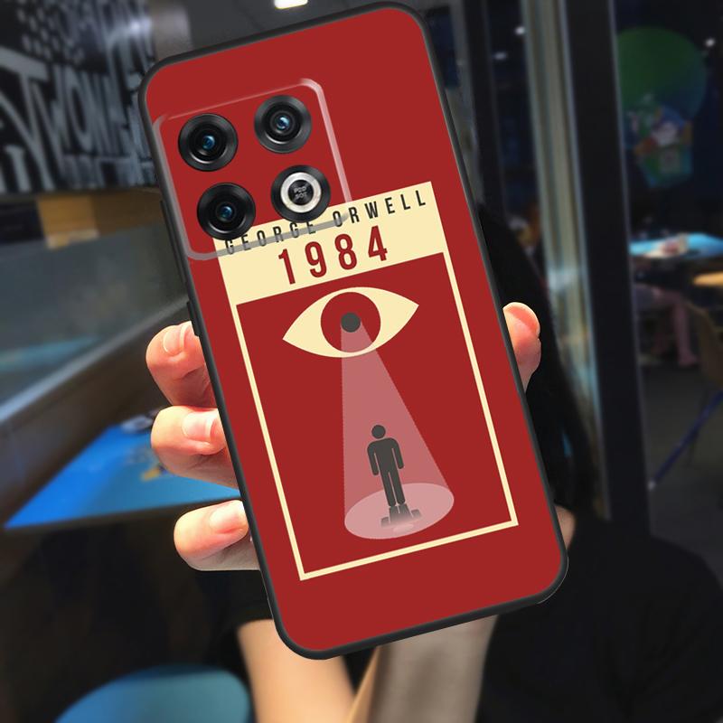 1984 George Orwell Funda For OnePlus 12 12R 13 R 11 9 10 Pro 8T 9RT 10T OnePlus Nord N20 N30 CE 4 2 3 Lite Case