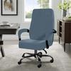 Thicken Office Boss Chair Furniture Cover Elastic Boss Swivel Chair Cover Elasticized Gaming Dining Chair Cover With Armrest Gloves 3Pcs/Set Velvet