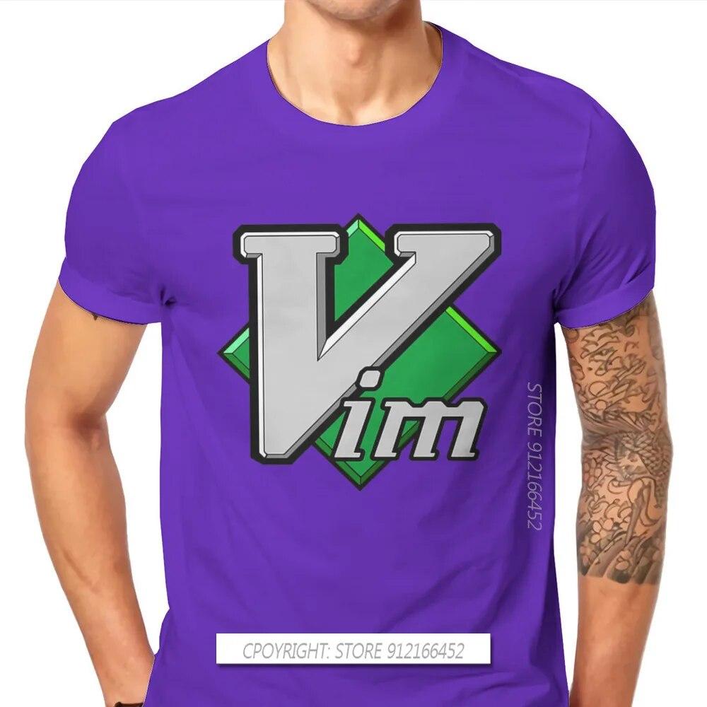 Operační systém Linux Tričko Tux Penguin Fabric VIM Elegantní tričko Oversex Unisex oblečení Tištěný Velký výprodej