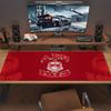 Delta Sigma Theta Crest Large Size Mouse Pad Large Gaming Table Cushion Nonslip Laptop Tablet Big Mousepad Xxl Mat Mini Pc Playmat With Lock Edge
