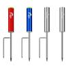 Fishing Rod Poles Holder Insert Ground Metal Stand Portable Fishing Poles Holder