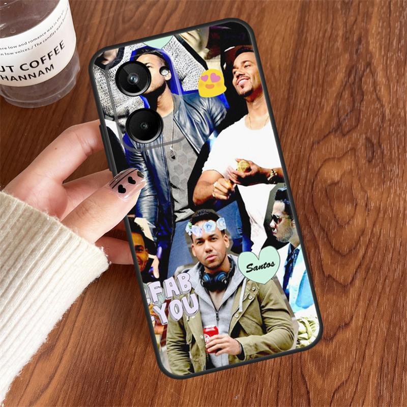 

Чехол для телефона Realme GT7 Pro GT6 15 10 11 12 13 14 Pro Plus C75 C65 C55 C63 C61 C53 C67 C35 C71 с изображением певца Romeo Santos Realme C25 C25s