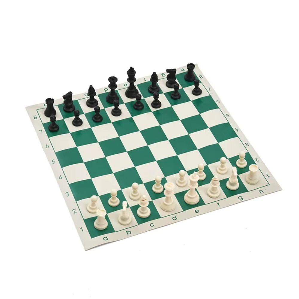 36/42/51cm Chessboard Medieval Chess Set Resin Travel Chess Pieces Set  Desktop