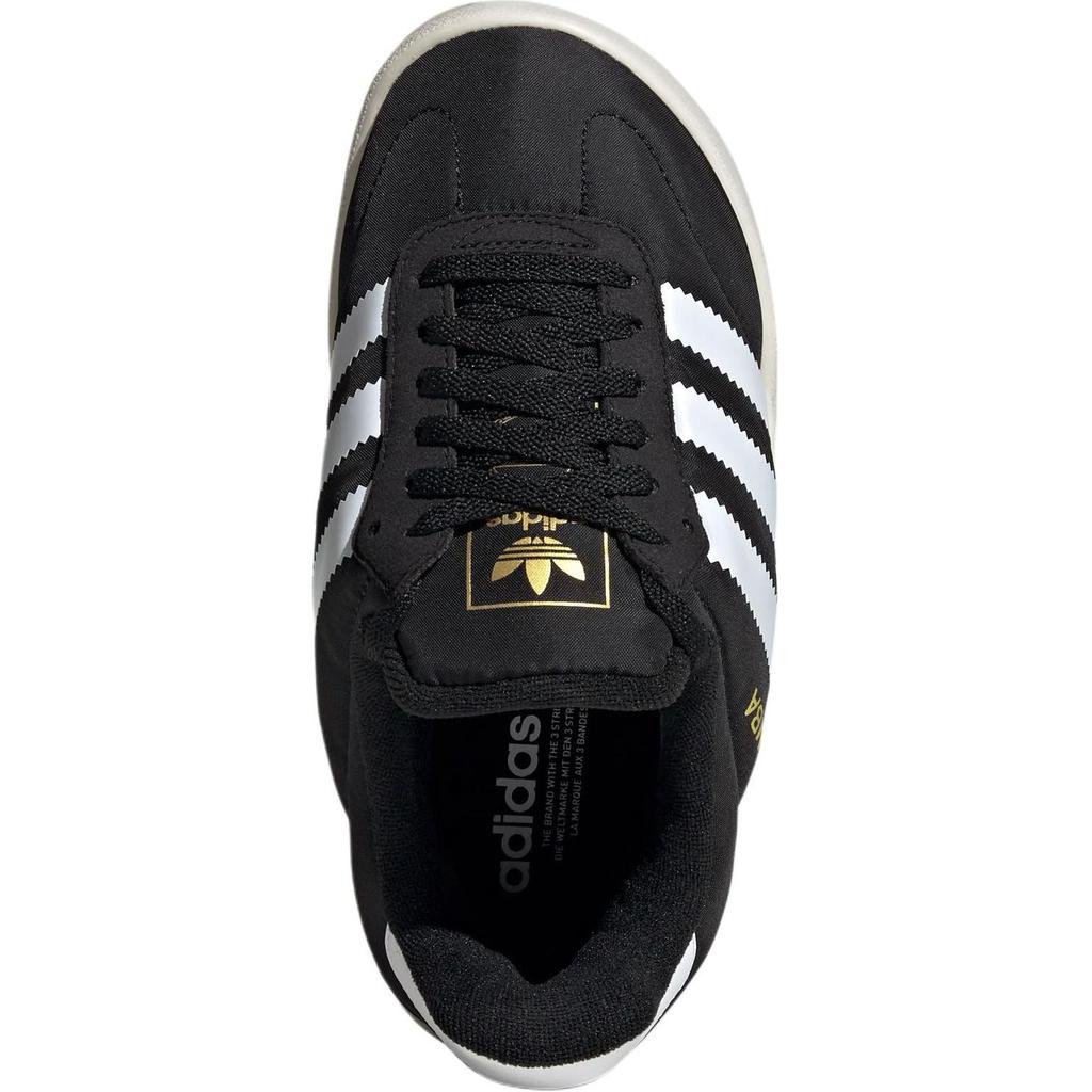 adidas Originals Samba Home Icons Shoes Casual Comfortable Durable Low Top Kids Skate Shoes Kids Shoes Black IH0267