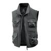 Taglia Forte 6XL Gilet Primavera ed Estate Uomo Taglia Europea Gilet Gilet da Lavoro Senza Maniche Giacca Casual