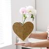 Flower Vase Heart Shaped Flower Pots Unique Decorative Vase for Home Wedding Valentines Day Gift Desktop Living Room