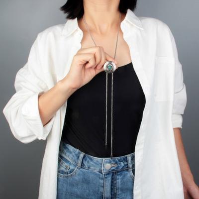 Adjustablity Bolo Tie Popular Western Cowboy Teens Man Necklaces Dance Necktie