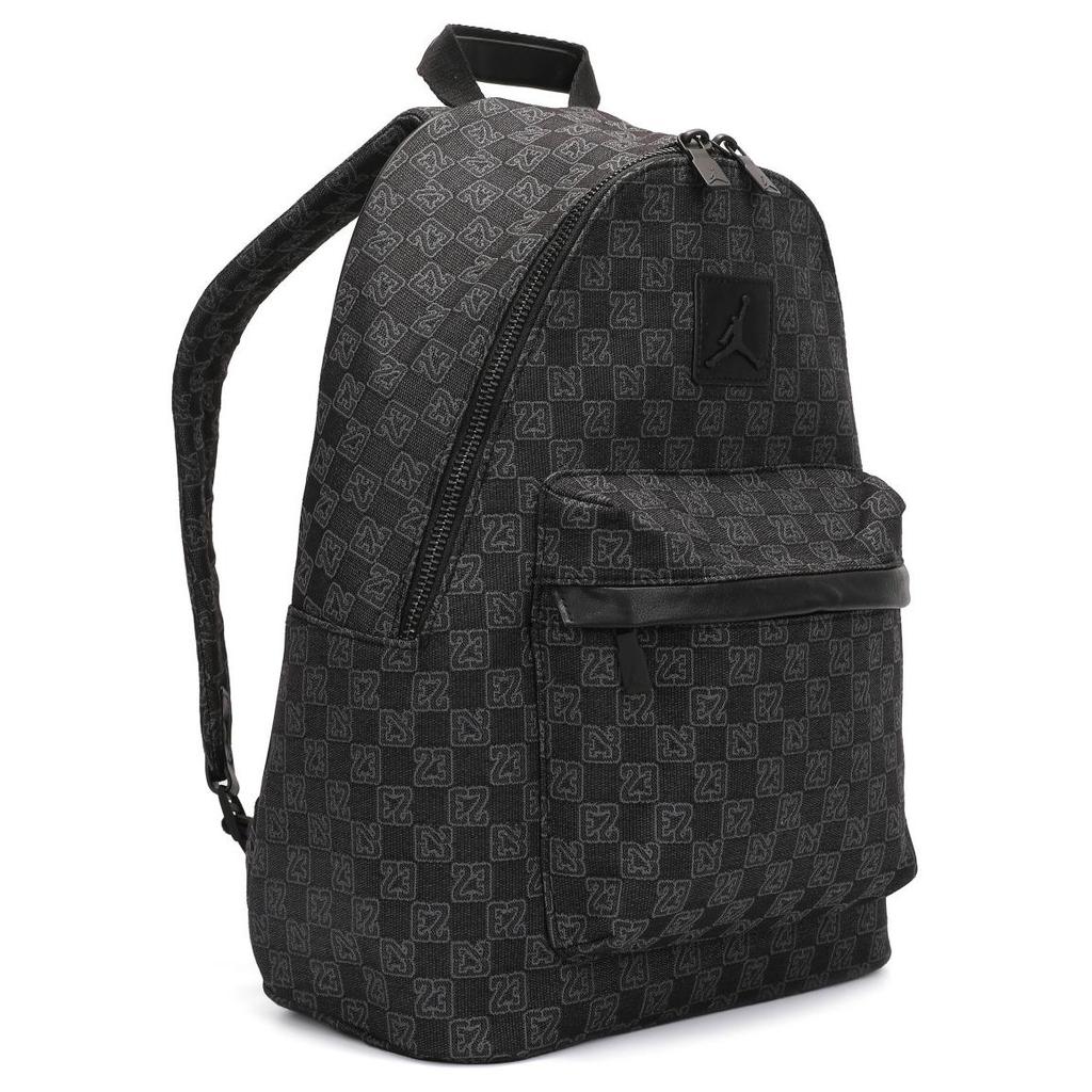 New Jordan Polyester Backpack Medium Size Men's Black JD2433056AD-001