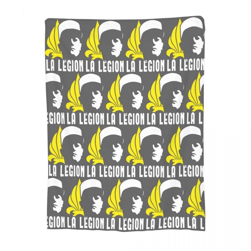 Legion Etrangere Foreign Blanket Fleece Sofa Throw Blanket Portable for Couch Bedding Office Throws Bedspread Quilt