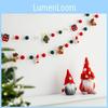 Christmas Wall Decor With Wool Felt Garland For Holiday Scene Enhancement