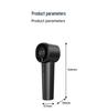 USB Rechargeable Handheld Fan with 120-Speed Levels, LED Screen, and Five-Step Adjustable Speed Control