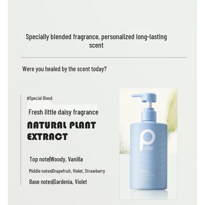 Baitie North African Sea Salt Shampoo & Shower Gel Set