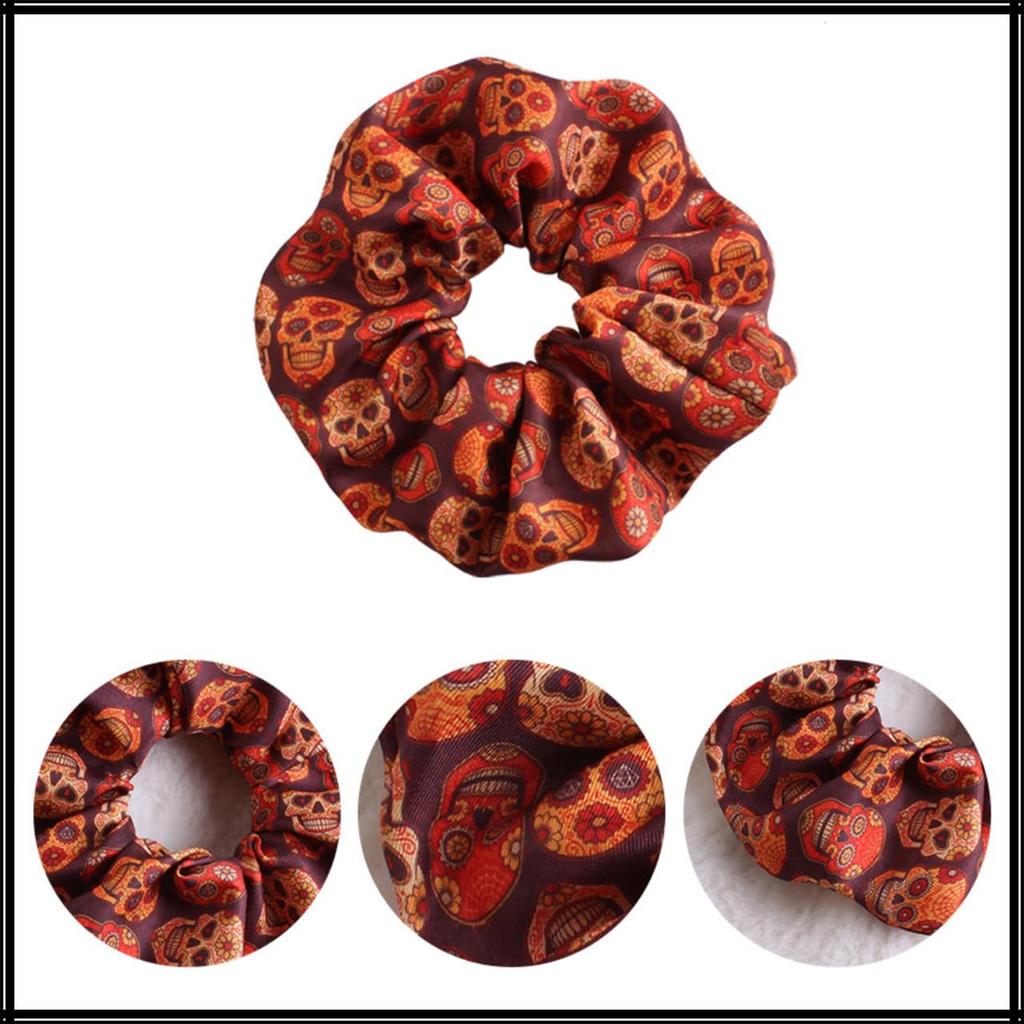 White Fang Scrunchie Hair Hair Stylish and Cute Ponytail Hair Accessory for Clip, Tie, Women, AZ542(45659)