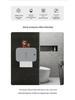 Smart Sensor Toilet Paper Holder, Automatic Wall-Mounted Dispensing, Punch-Free, Waterproof.