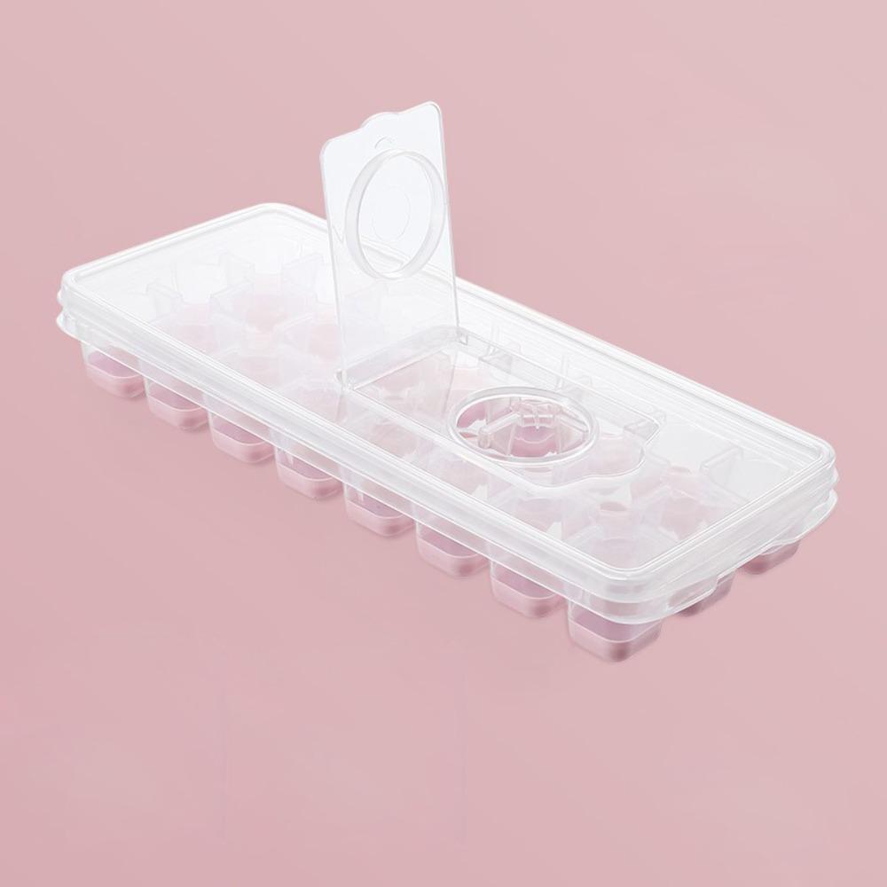 Plastic Ice Tray Reusable DIY Ice Maker New Ice Maker Mold  Kitchen Tool