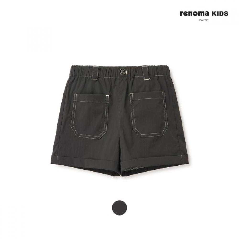 

[renoma Kids] Girls 4 Part Roll Up Shoe Pants R2422p285 28 charcoal/160