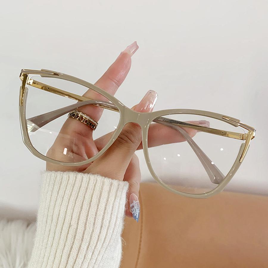 Fashion Eyeglass Frame Anti Blue Light Cat Eye Frame