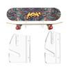 Skateboard Rack,Wall Mounted Skateboard Organizers,Home and Garage Skateboard Storage Hangers Skateboard Display Rack