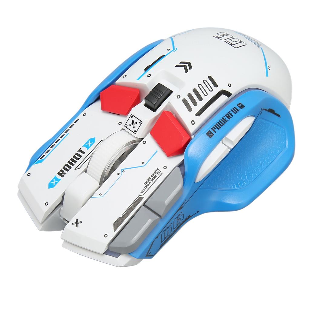 Gaming Mouse 2.4G Wired Bluetooth 3 Mode 5 Adjustable DPI Game Mouse with 11 RGB Light for Windows for Android for IOS