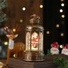 Luminous Santa Claus Christmas Lantern Music Box Ornament