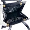Salvatore Ferragamo Compact Vara Ribbon Handbag Handbag Leather Black Women Used