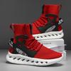 Men Spring Sock Boots High Top Comfortable Casual Shoes Men Women Couple Sport Shoes Lightweight Running Tennis Air Cushion Plus